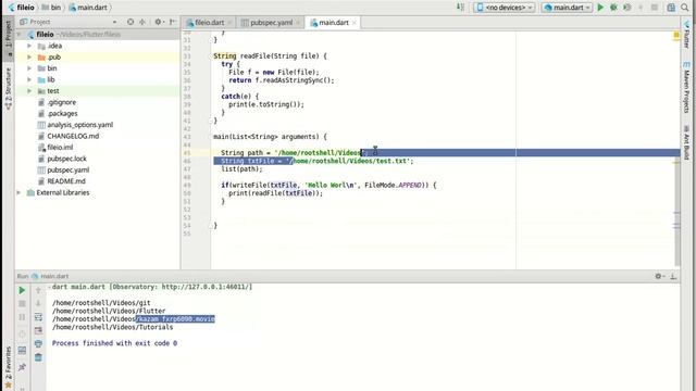 Flutter 17 - File IO смотреть онлайн