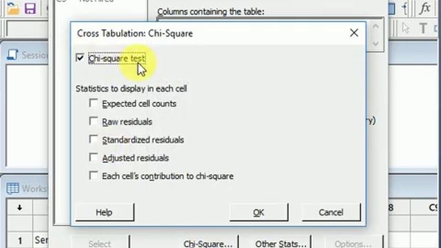 Chi Square test with Minitab смотреть онлайн