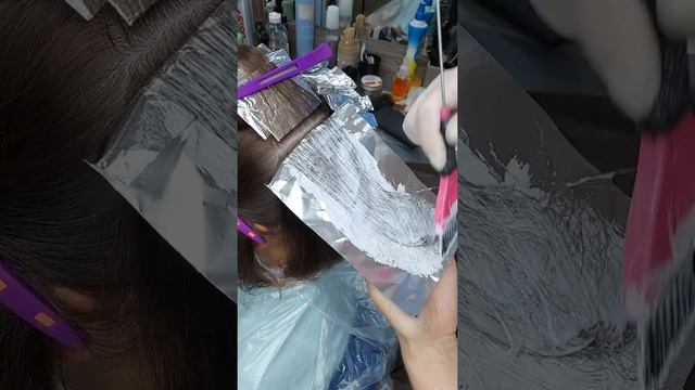 вуальное бесшовное мелирование.. идеальный набор прядей смотреть онлайн