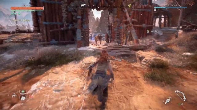 Horizon Zero Dawn #9 - Много желающих поболтать в Венце Матери смотреть онлайн