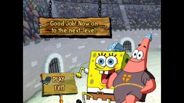 SpongeBob SquarePants: Lost in Time - Set Top Game - Medieval Moments Jousting Practice Game смотреть онлайн