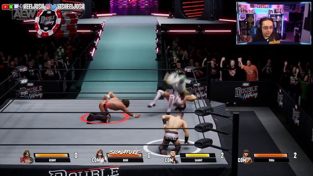 AEW Casino Battle Royal PlayThrough! AEW Fight Forever!