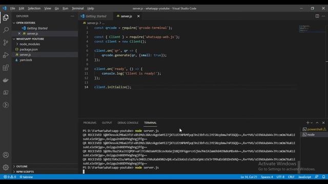 Send messages to WhatsApp Number with Nodejs Server || WhatsApp Hack || WhatsApp Trick смотреть онлайн