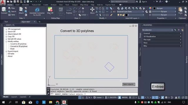 ODEDIT _ Modify entities смотреть онлайн