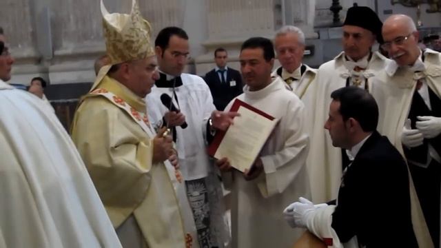 INVESTITURA ORDINE SANTO SEPOLCRO DI GERUSALEMME CATANIA 19 MAGGIO 2012 смотреть онлайн