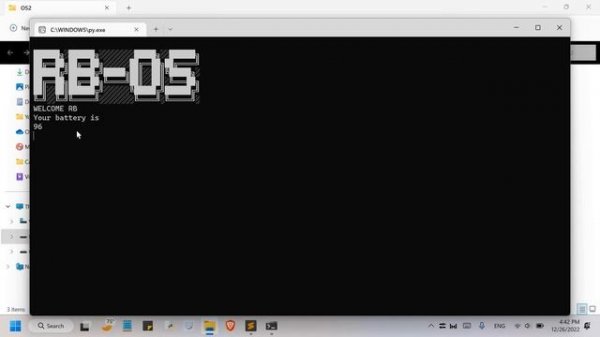 How to make an operating system in python | PART 2