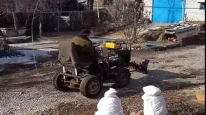 Самодельный минитрактор УД-2
