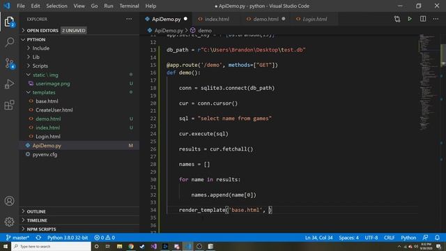 How to Pass Parameters in Render Template with Flask - Python Flask Tutorial смотреть онлайн
