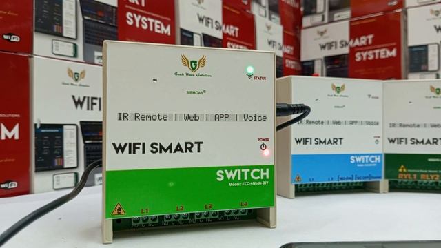 Tamil - Released SIEMCAS® Wifi Smart Eco Series Neo 4 Node IoT Smart Device Local Wireless India смотреть онлайн