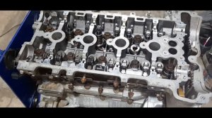 Сборка мотора Шевроле Каптива 2.4 часть 3