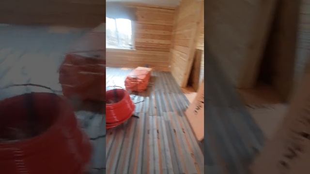 стройка карлук, теплый пол