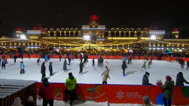 Павильон Родер на катке "Нижегородская ярмарка" смотреть онлайн