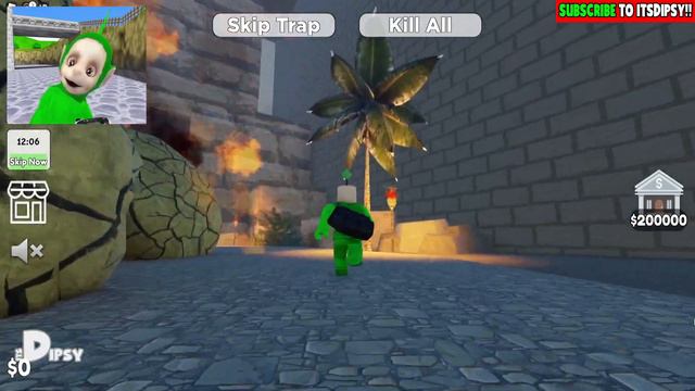 🌈 ESCAPE SCARY CATNAP | Dipsy Plays Roblox Build To Survive Poppy Playtiem Chapter 3