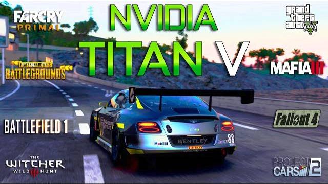 NVIDIA TITAN V Test in 8 Games 4K (i7 8700k) смотреть онлайн