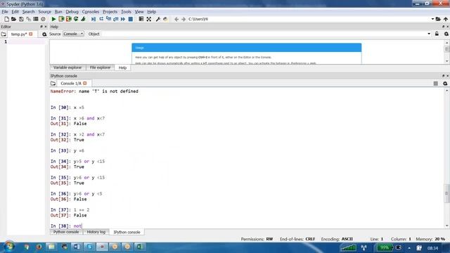 Data Science With Python Tutorial Boolean Operators || rritec trainings смотреть онлайн