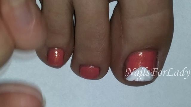 Летний педикюр/  Summer Pedicure