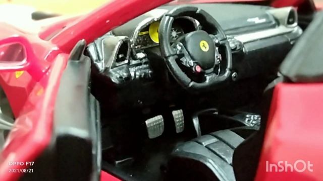 Ultra Realistic Ferrari 458 Spider 1/24 Scale by Bburago at Tawasif's Garage смотреть онлайн