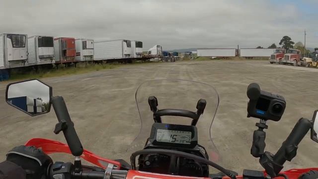 2021 Honda Crf 300L Rally Ride To Check The Rivers Levels And Max Lens Mod View