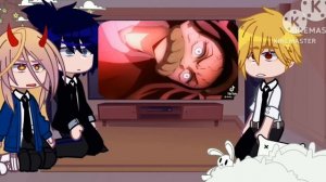 •|Chainsaw Man react to Nezuko Kamado|• gacha club ??/??