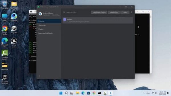 Unable to locate Android SDK