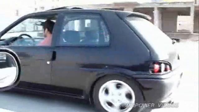 Peugeot 106 GTI vs Nissan 200SX Drag & Rolling