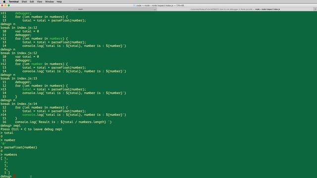 03-How to use debugger in Node js смотреть онлайн