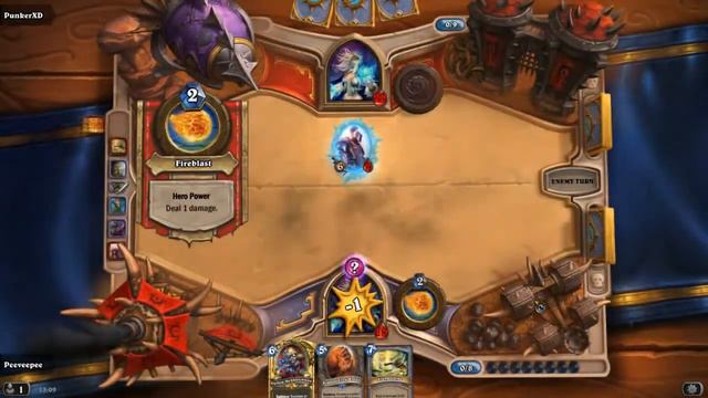 Hearthstone Ranked Mage Duel - Control vs Aggressive смотреть онлайн
