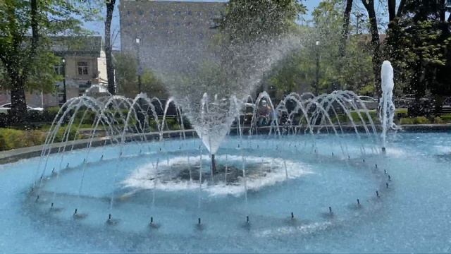 ☀Краснодар сквер Дружбы народов Весна 2021 смотреть онлайн