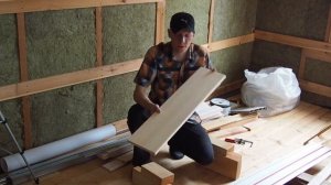 Как сделать качественные деревянные откосы и пластиковый подоконник на окно в каркасном доме.