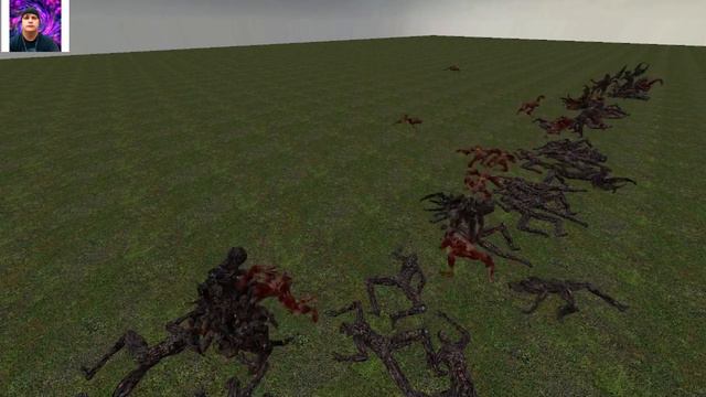 Gmod npc wars 15 re3 Lickers vs 30 re7 Molded crawlers 10 Molded claws смотреть онлайн