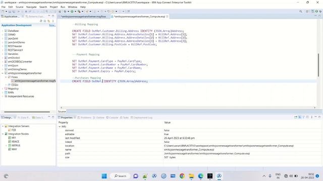 Transform XML to JSON Mapping #ibm #wsdl #xml #IBM Integration Bus #ace #soapui #looping #esql смотреть онлайн