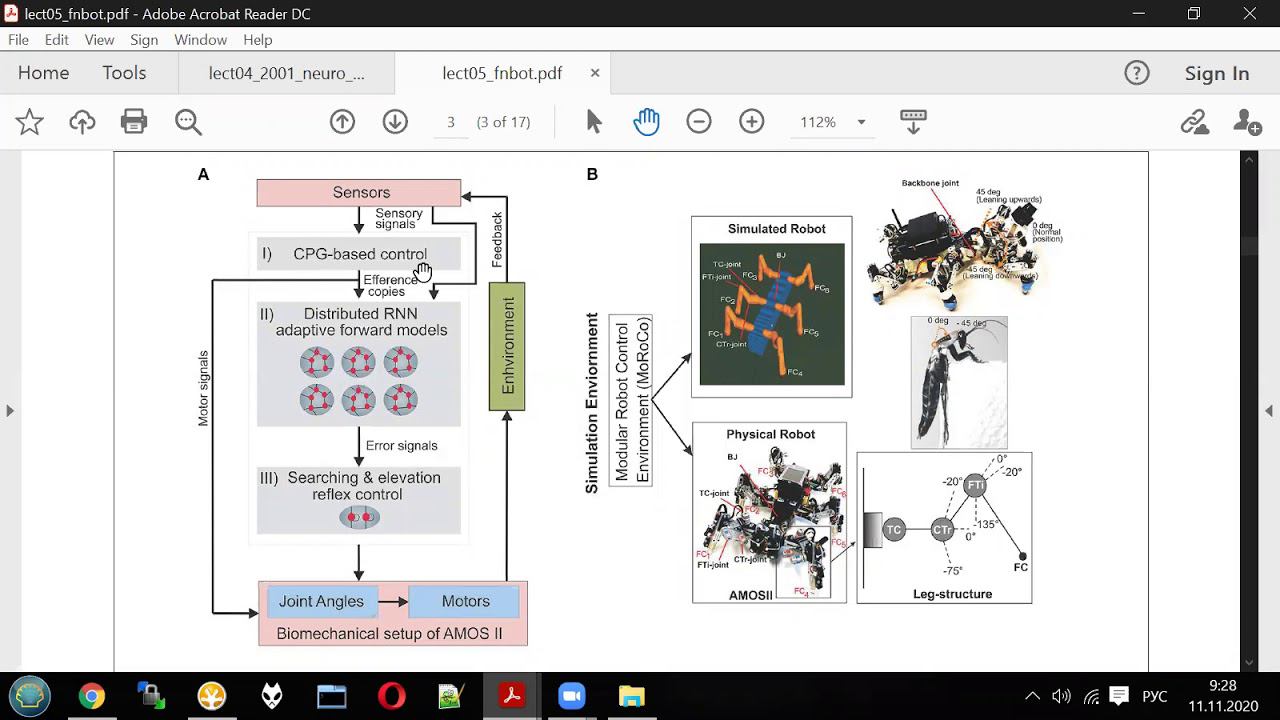 Neural Networks - Lecture 5 / Part 1 - Cockroach Robot