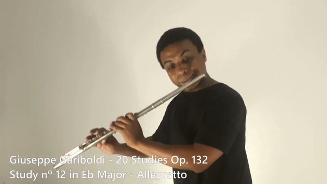 Giuseppe Gariboldi 20 Studies for Flute opus 132 - Nº 12 Allegretto in Eb Major смотреть онлайн