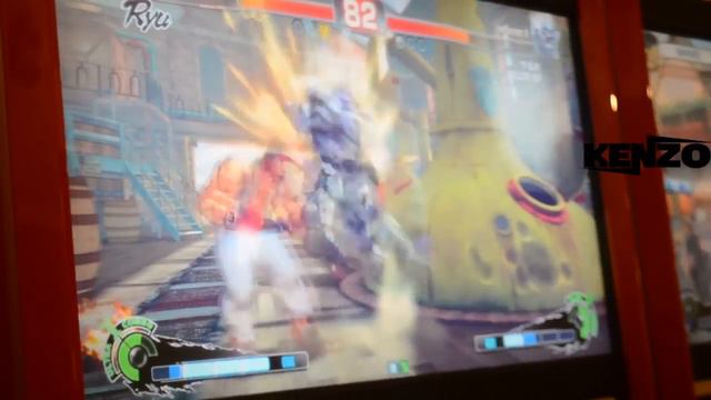 Super Street Fighter 4 AE2012 Naru (Oni) vs Ryu (??) смотреть онлайн