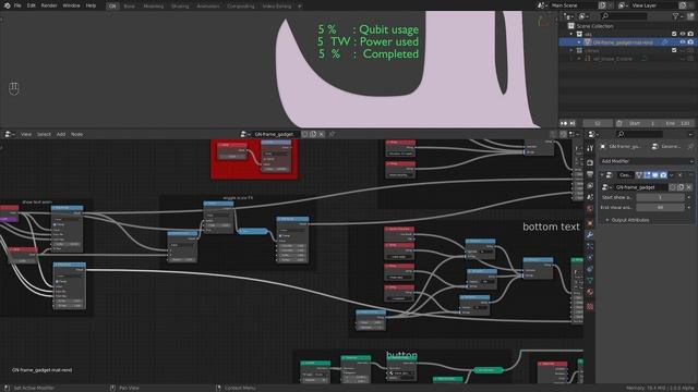 The Quantum computer | Blender Geometry Nodes challenge, part 4 смотреть онлайн