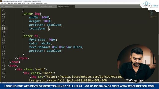 3D Text Animation Effect Using CSS in Website Like a PRO ? | CSS Parallax Tutorial смотреть онлайн
