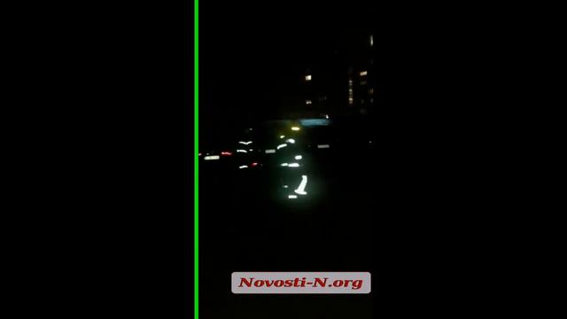 Видео Новости-N: в Николаеве сгорела машина смотреть онлайн