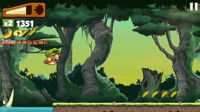 Banana Kong - Gameplay Walkthrough Part 1 - Exploring The Jungle (iOS, Android) смотреть онлайн
