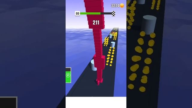 STACK COLORS! game MAX LEVEL ??? Gameplay All Levels Walkthrough iOS, Android New Game Mobile AppPr смотреть онлайн