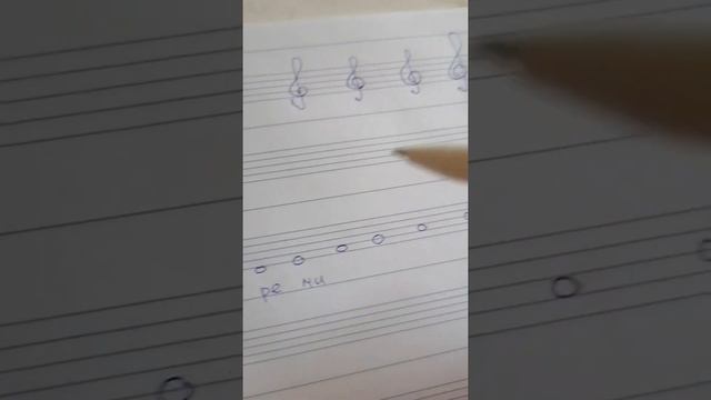 написание скрипичного ключа и гаммы смотреть онлайн