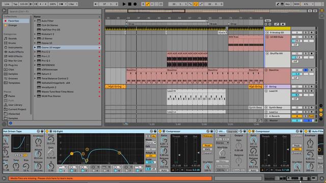 How To Make Tech House в Ableton Live 11. Урок 2 — Работа с басом [Ableton Pro Help] смотреть онлайн