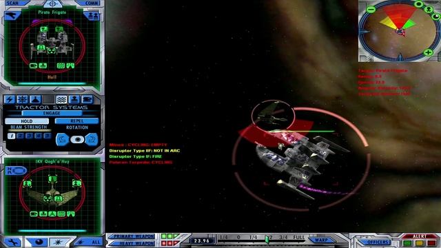 Star Trek Starfleet Command 3 Klingon Campaign Hard Difficulty Mission 2: Avast Ye Scurvy Targs