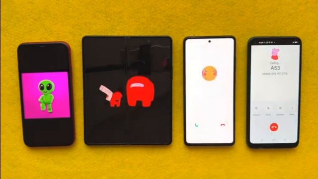 Iphone 11+ vs z fold 3 + in the same calls vs samsung A53 vs Blackview A90 смотреть онлайн