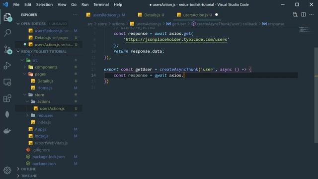 Redux Toolkit Tutorial #6 Fetch User Details [Urdu/Hindi] смотреть онлайн