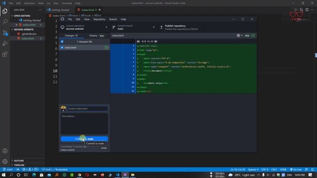 4. Github Desktop Application | Git & GitHub Bangla Tutorial смотреть онлайн