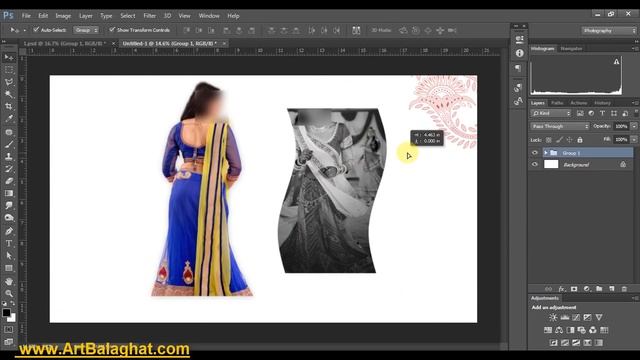 How To Link Layers In Photoshop CC In Hindi ArtBalaghat смотреть онлайн