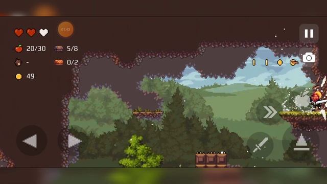 Apple Knight - mobile games, fantasy, игры на телефон, приключения рыцаря, платформер смотреть онлайн