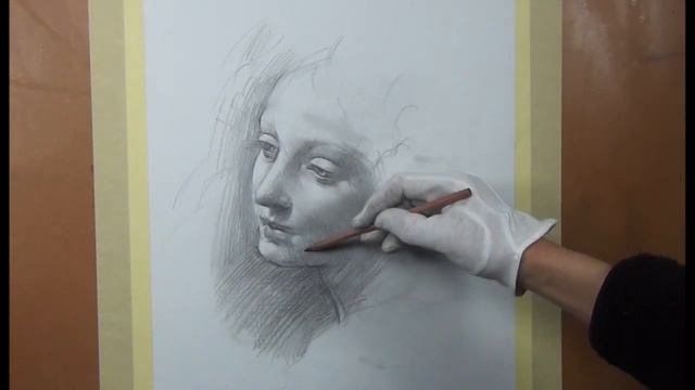 How to Draw a Sketch of Da Vinci's Virgin of the Rocks | Step by Step смотреть онлайн