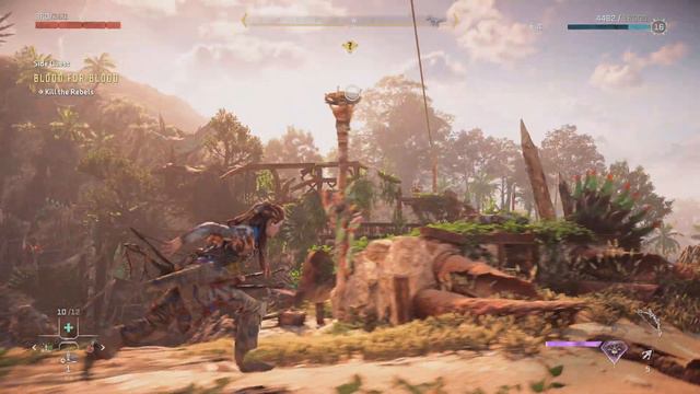 Horizon Forbidden West - Side Quest - Blood For Blood - Nakalla - 4k (30 fps) - Gameplay смотреть онлайн