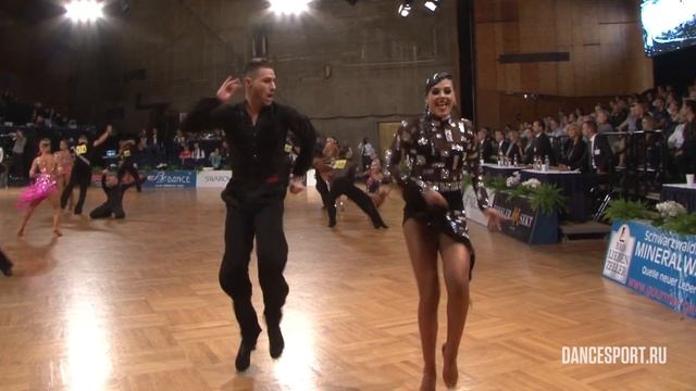 Victor Burchuladze - Maria Chernykh | Jive | 1/16 WDSF GrandSlam Latin | GOC 2017 смотреть онлайн